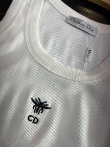 Tank top Christian Dior blanca