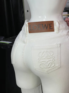 Jeans Loewe blancos