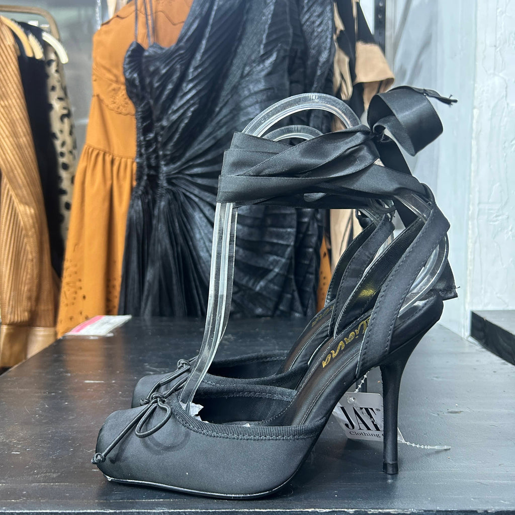 Zapatillas Becca negra tipo ballerina