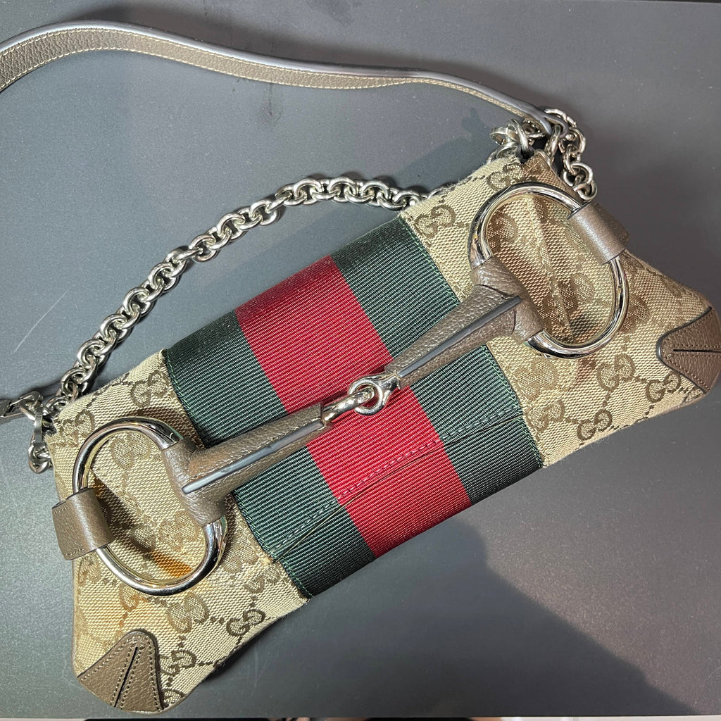 Bolso Gucci horsebit chain pequeño