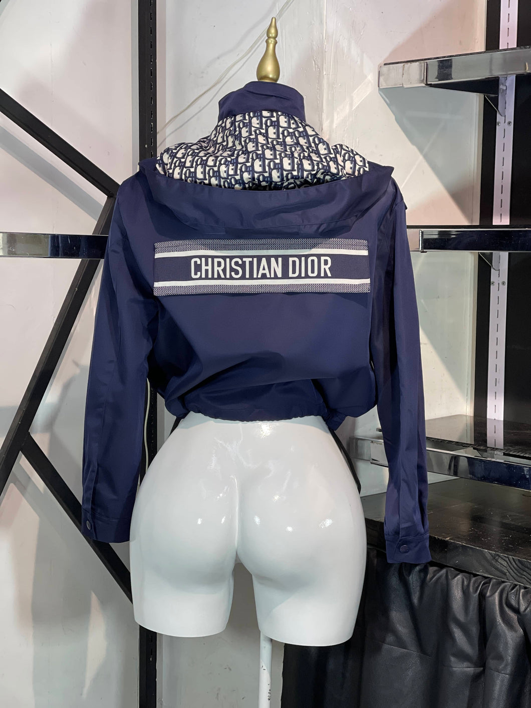 Chamarra Dior navy cargo