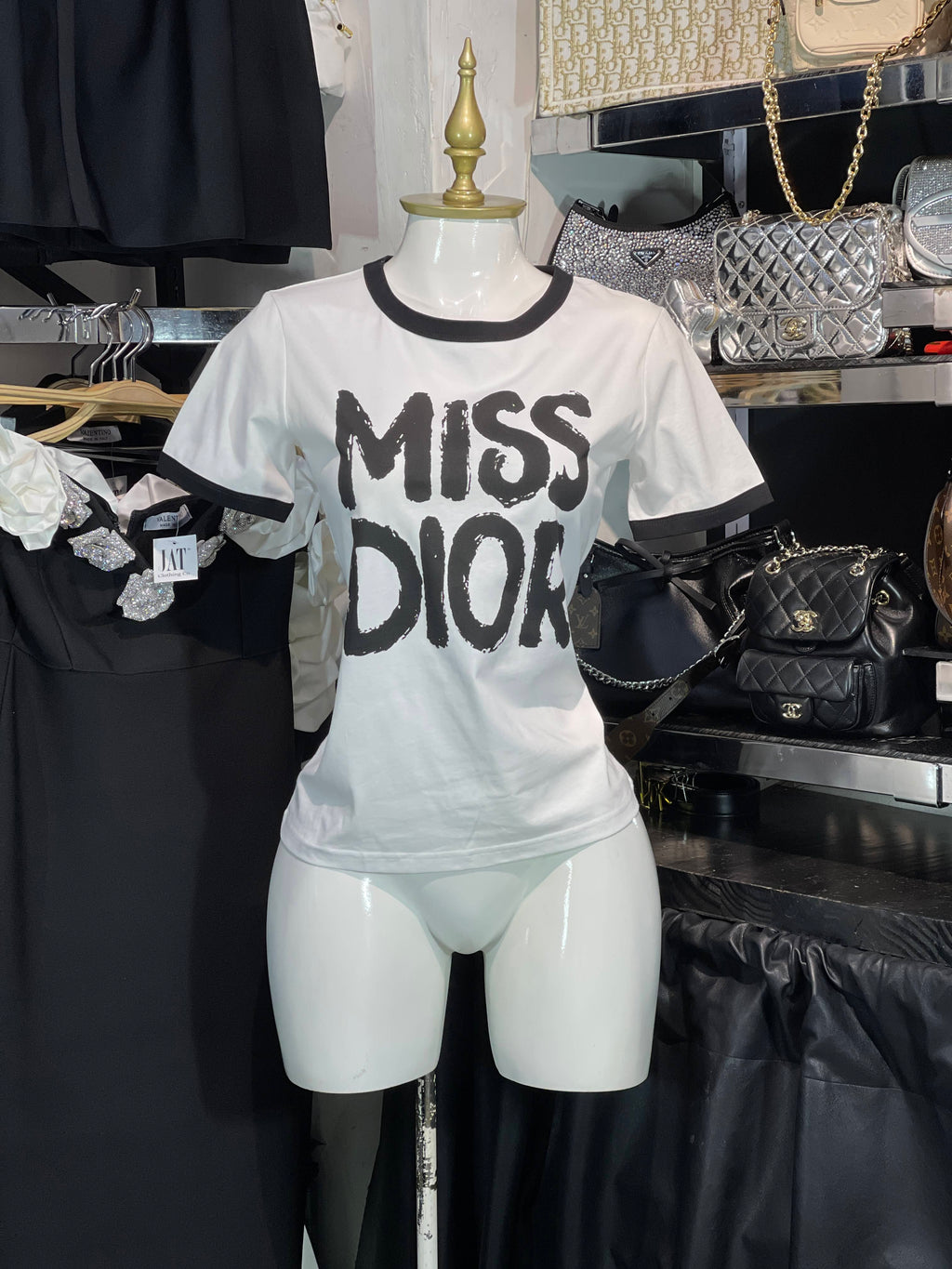 Playera blanca Miss Dior RESTOCK