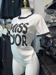 Playera Miss Dior negra RESTOCK