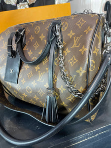 Bolso LV speedy soft 30 dark