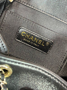 Bolsa Chanel mochila piel capitonada