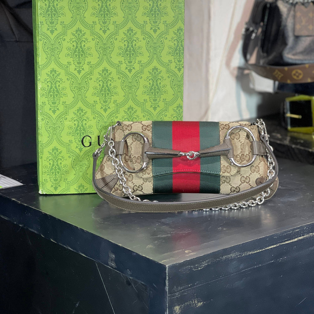 Bolso Gucci horsebit chain pequeño