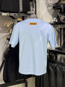 Playera azul LV nube