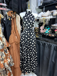 Palazzo polka dots
